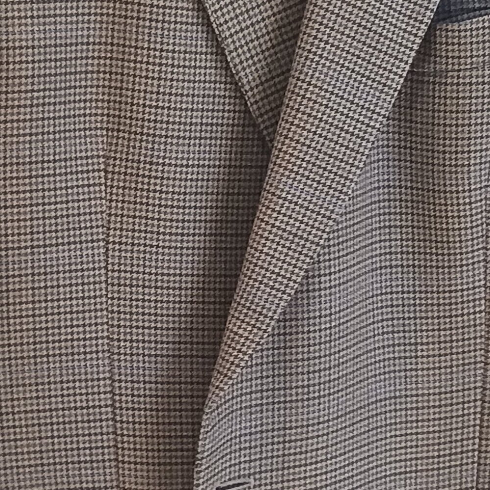 Brooks Bros green check blazer